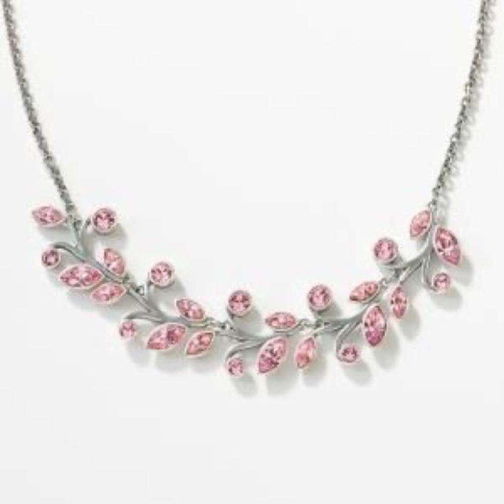 Touchstone crystal by Swarovski, necklace/earrings
